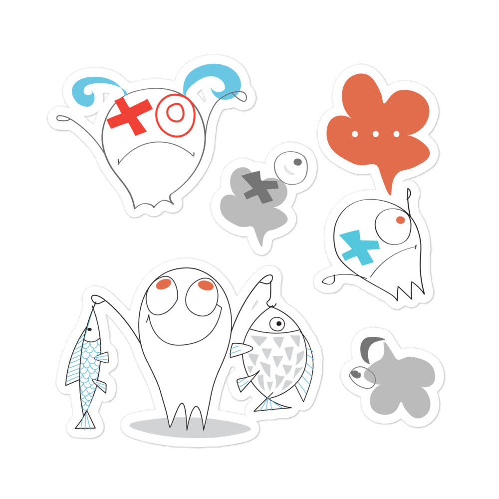 The Ghobbuls Bubble-free stickers