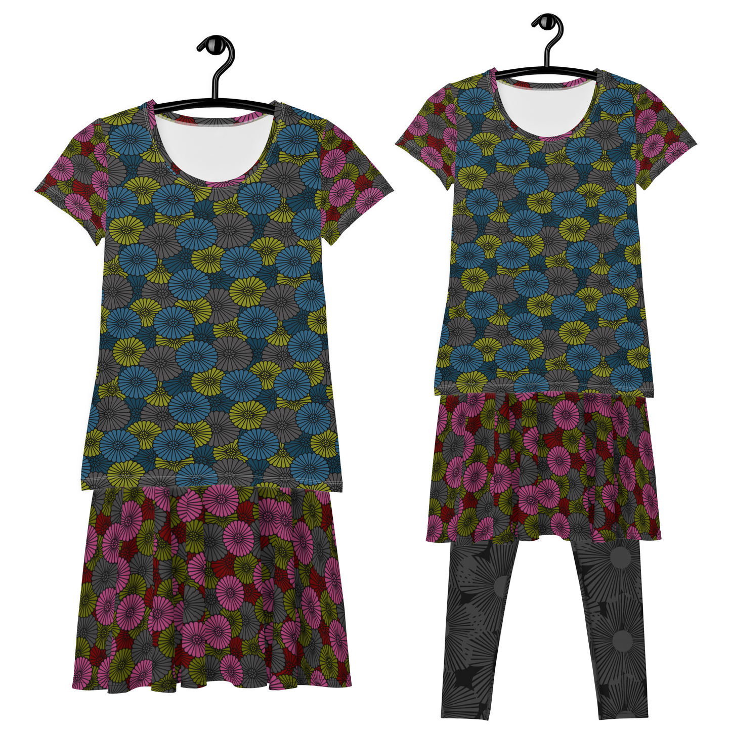 Mum Teal Athletic T-shirt