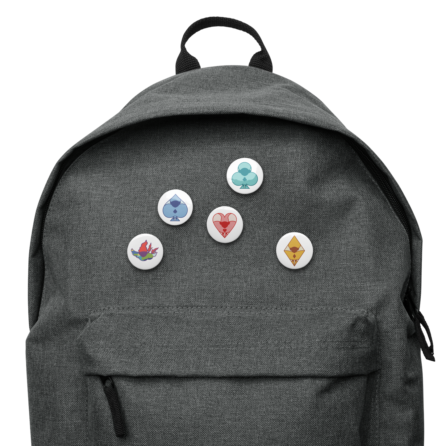 HoneyPie Set of pin buttons