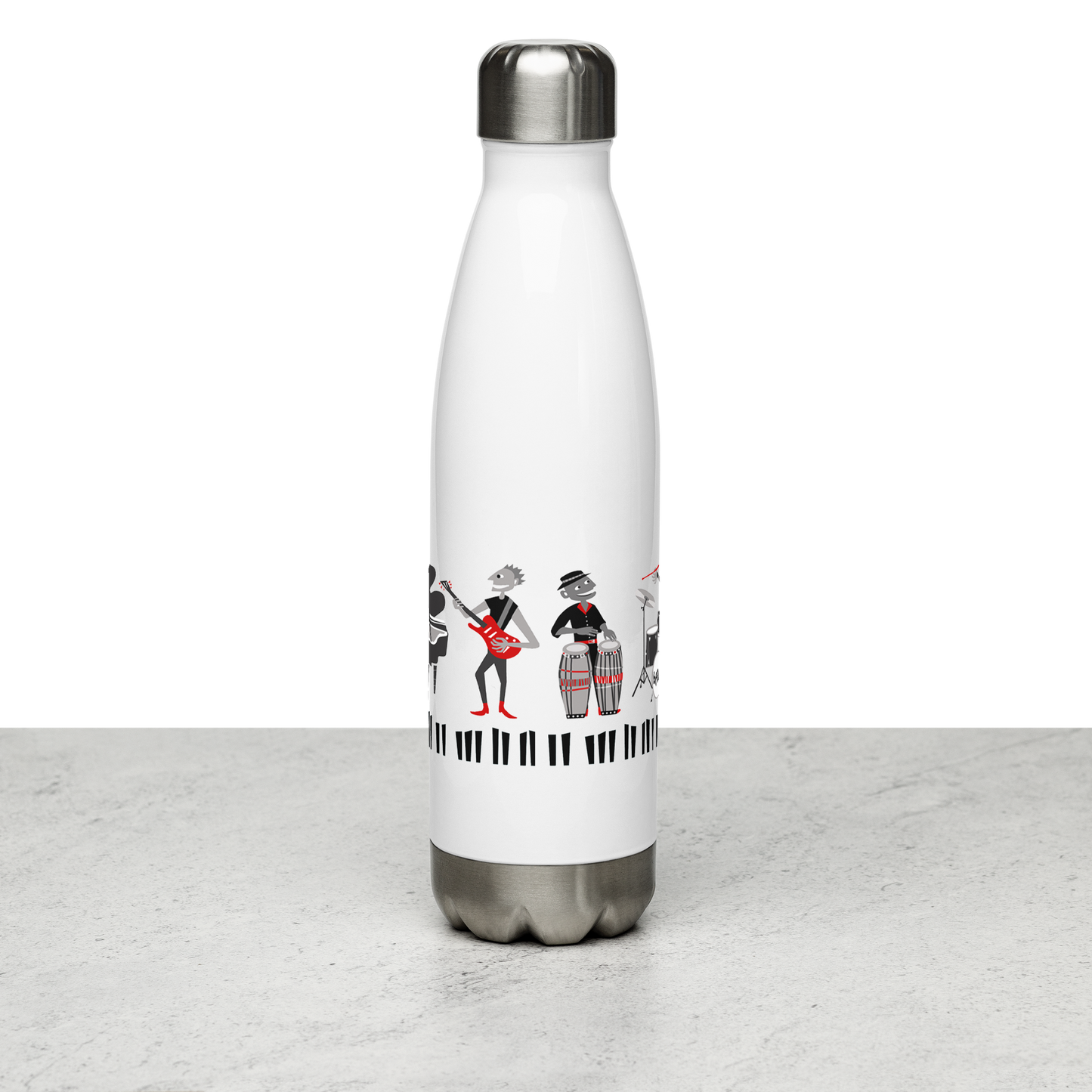 The band Stainless Steel Water Bottle