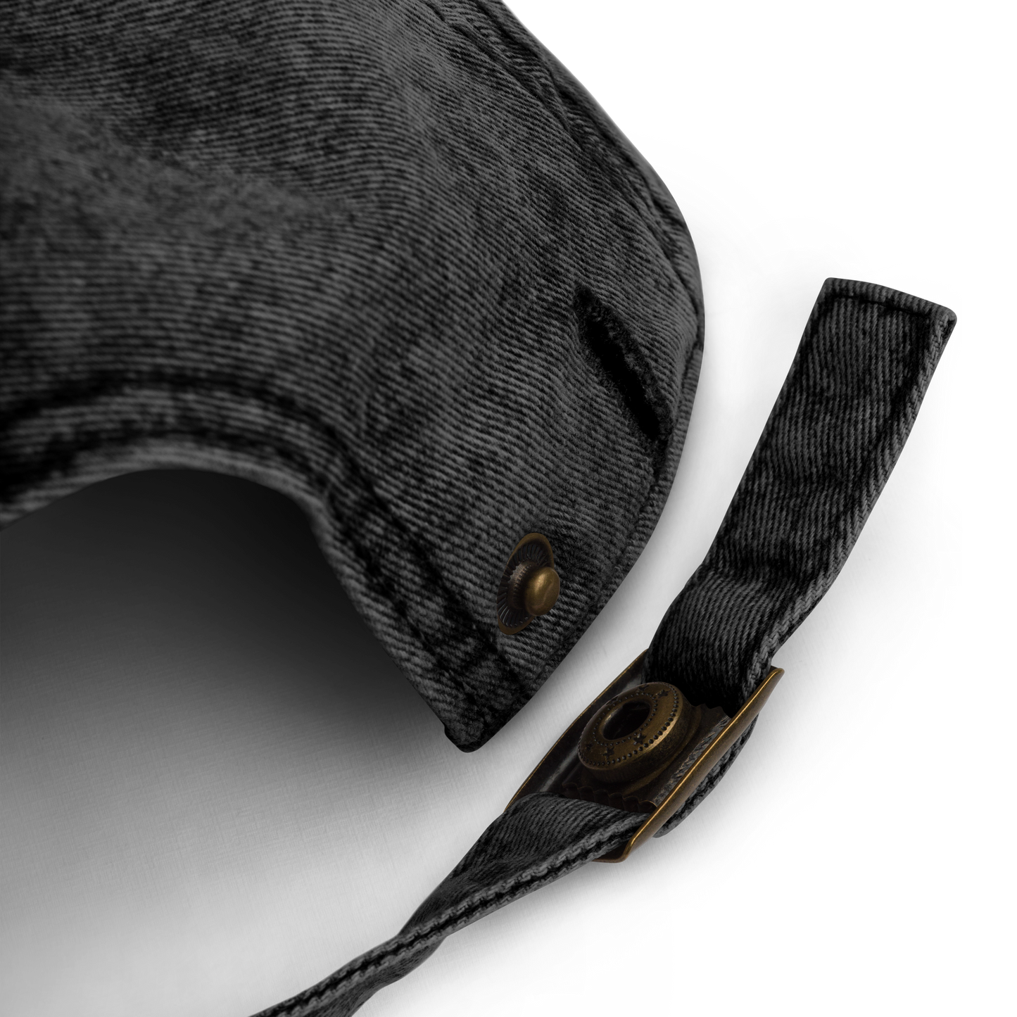Fishing day Vintage Cotton Twill Cap Black