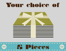 Fat Quarters - Your choice of 5 pieces
