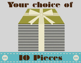 Fat Quarters - Your choice of 10 pieces