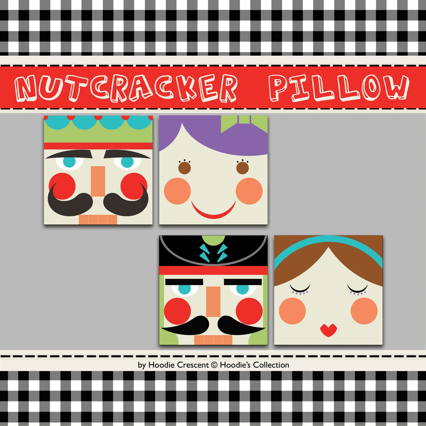 DIY - Nutcracker Pillow / Sewing Pattern PDF File