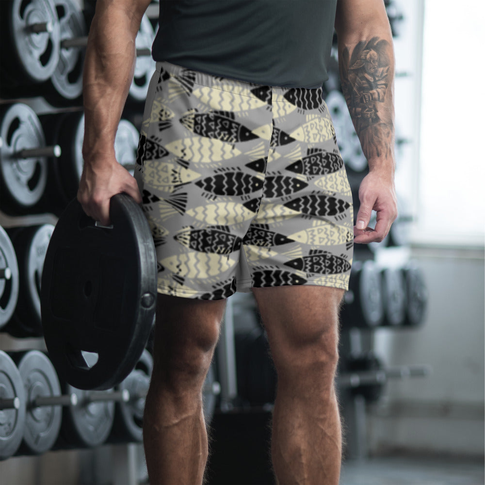 Fishing Day Nobel Athletic Shorts