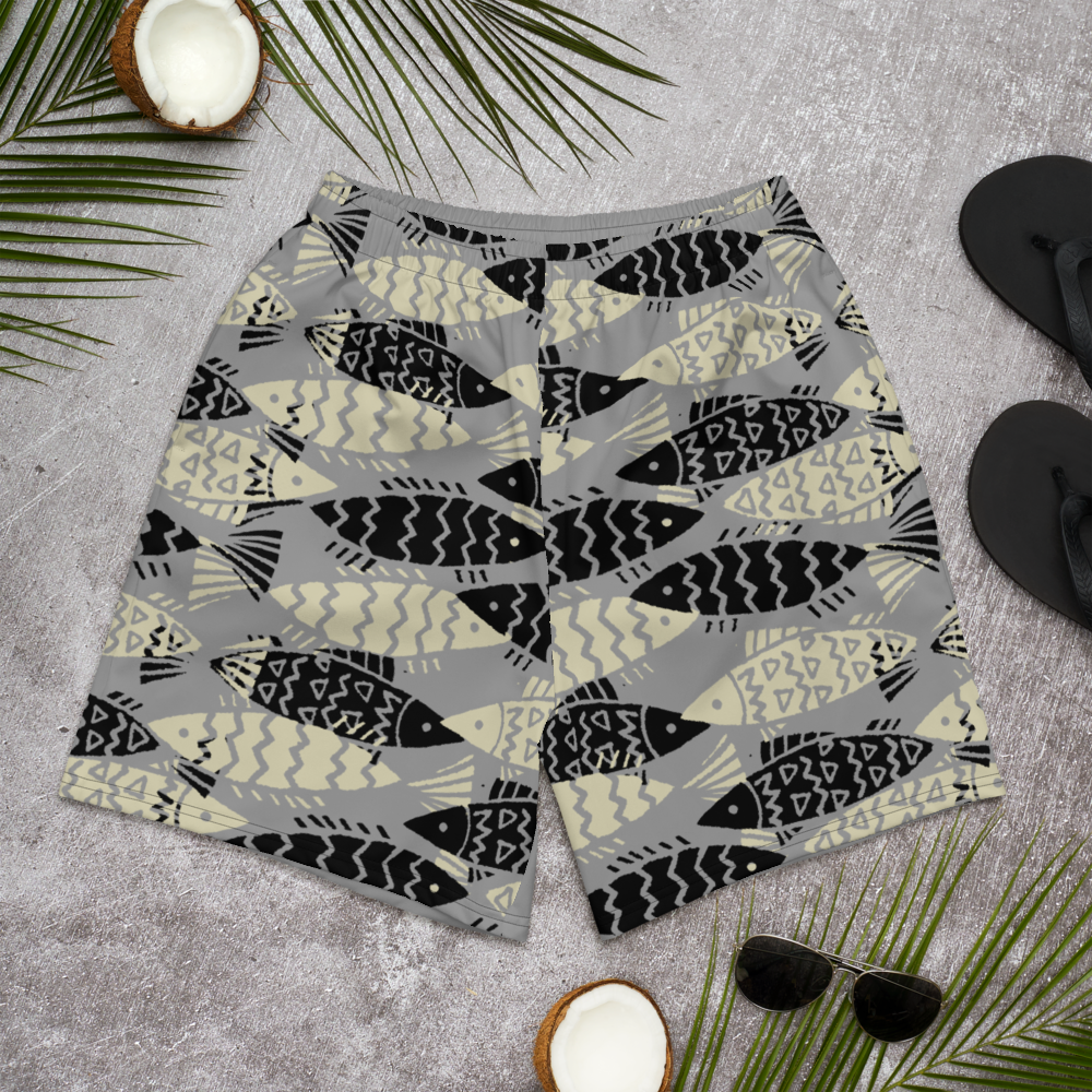 Fishing Day Nobel Athletic Shorts