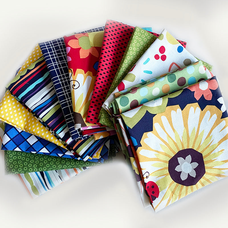 Assorted 12 fat quarter bundle - 2