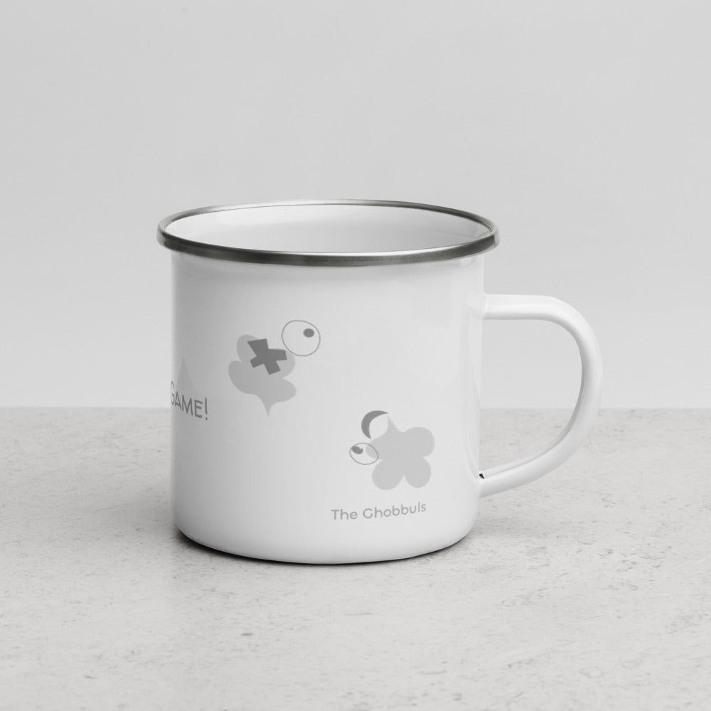 Win the Game! Enamel Mug