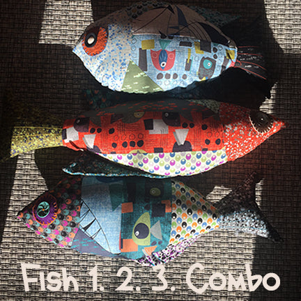 DIY - Fish 1.2.3 Combo Sewing Pattern PDF File