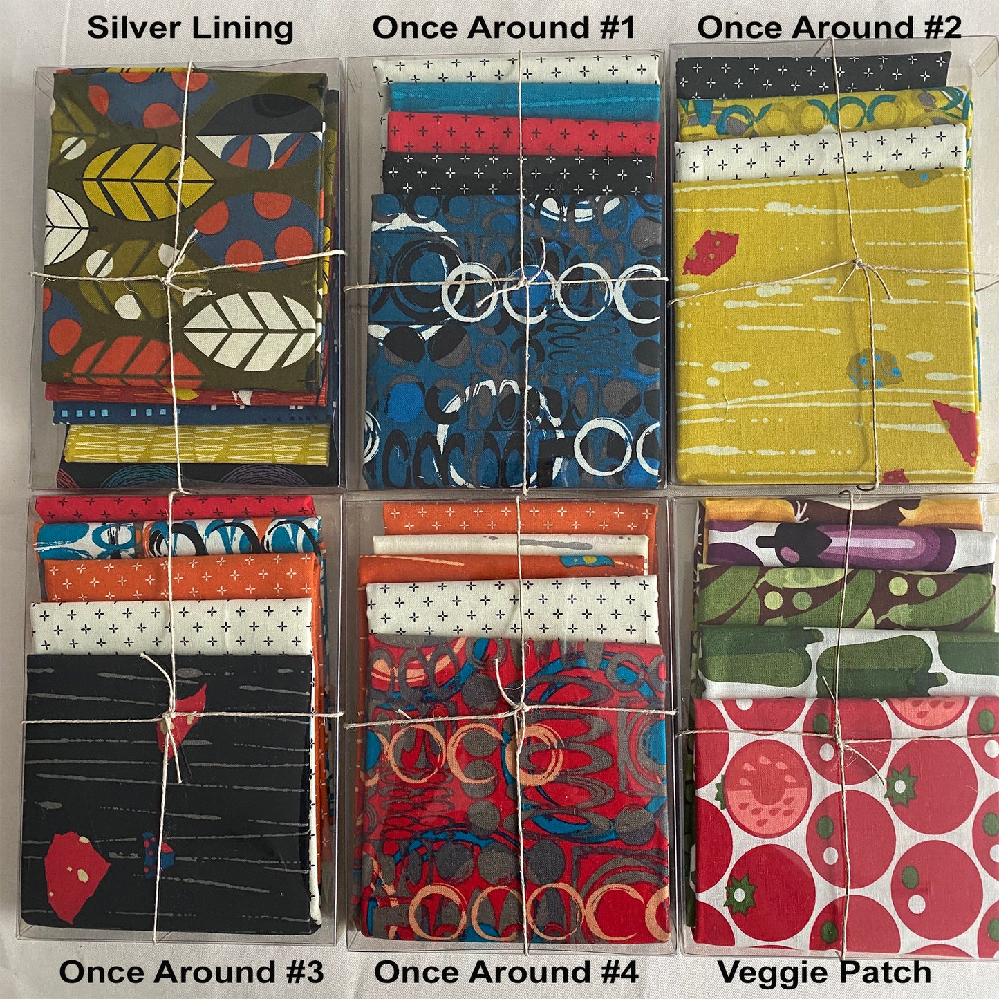 Five Fat Quarters in the Box - assorted