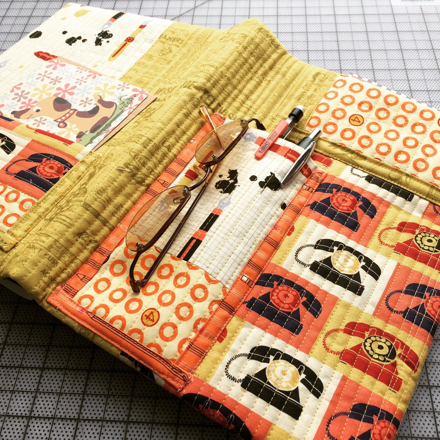DIY - Organizer + Notebook Cover/ PDF Sewing Pattern