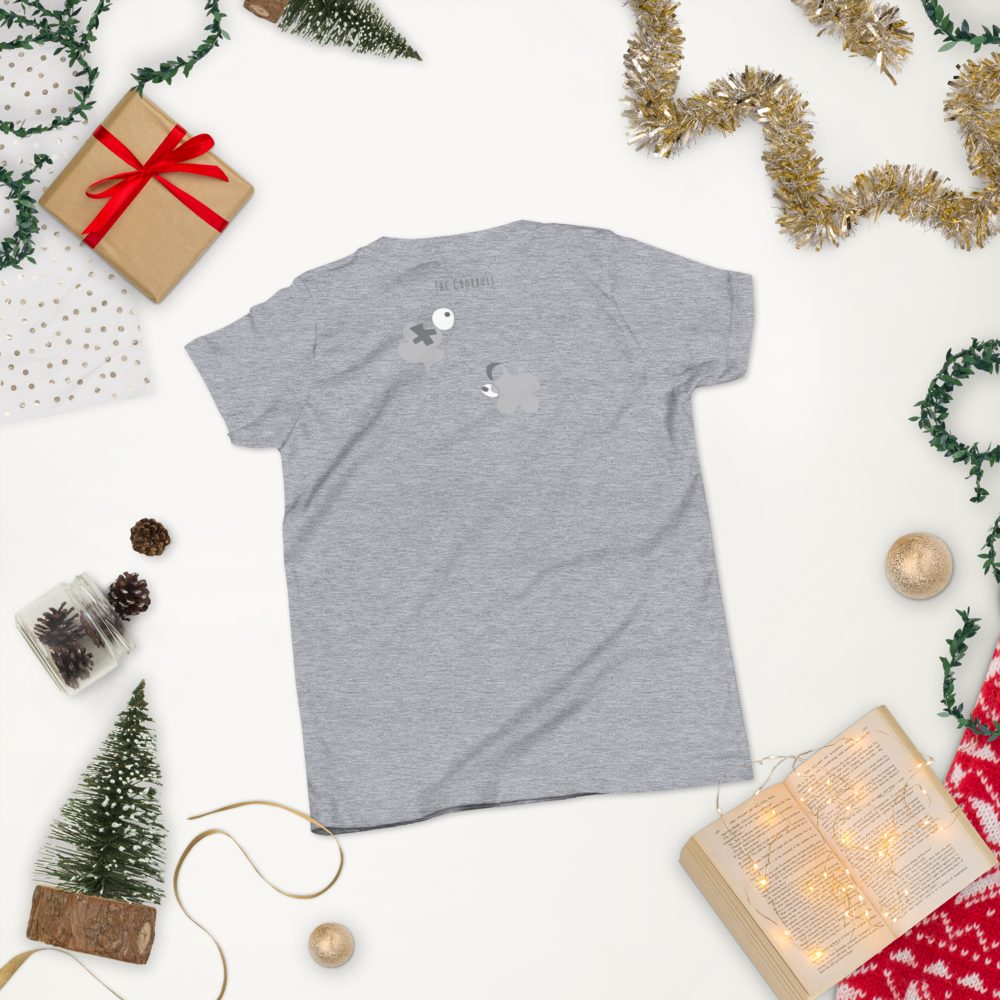 Catch of the Day Grey & White Youth T-Shirt
