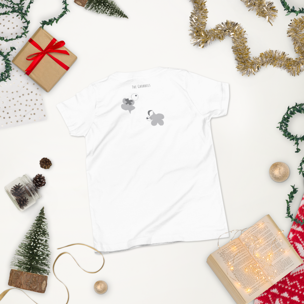 Catch of the Day Grey & White Youth T-Shirt