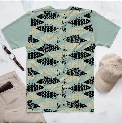 Fishing Day T-shirt - Opal
