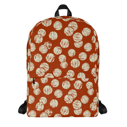 Vintage Dots Backpack - Red