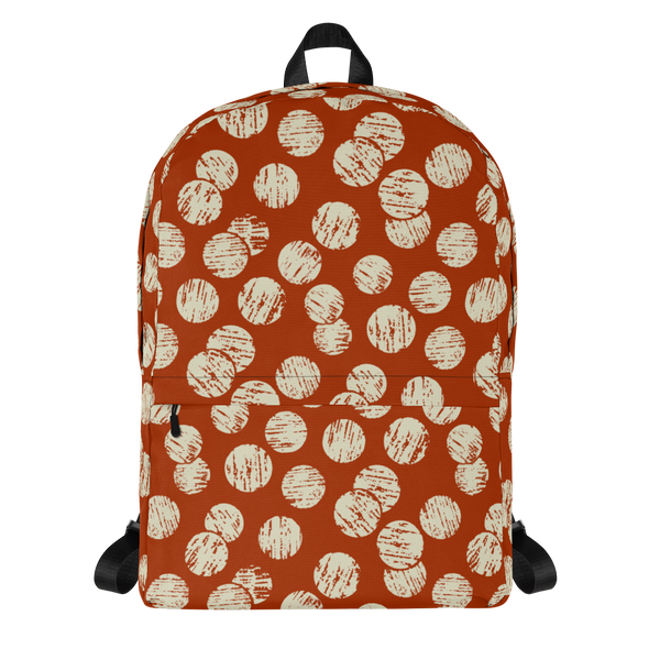 Vintage Dots Backpack / Red