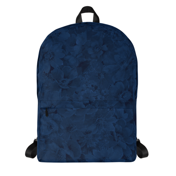 Floral Backpack / Indigo