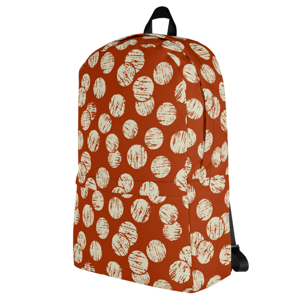 Vintage Dots Backpack / Red