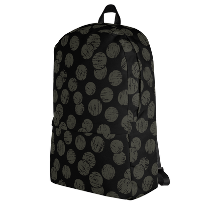 Vintage Dots Backpack / Black