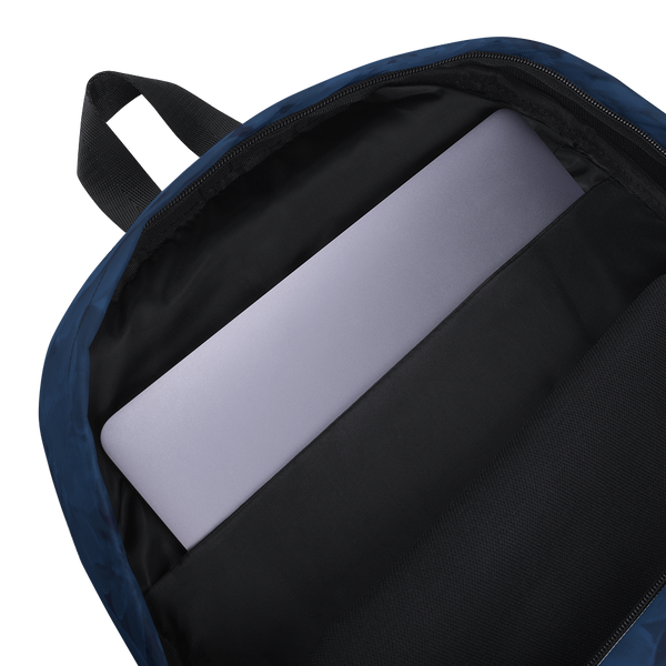 Floral Backpack / Indigo