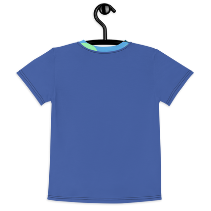 Atomic City  Kids crew neck t-shirt / Blue