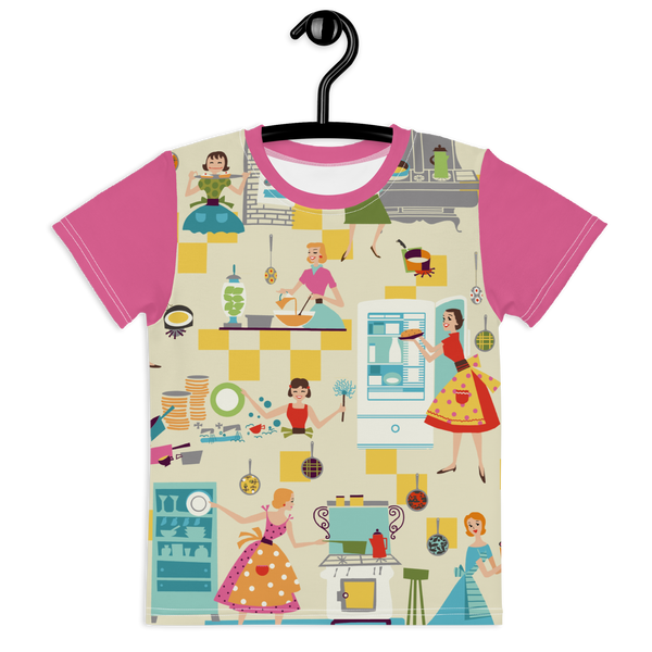 Happy Days Kids crew neck t-shirt - Pink