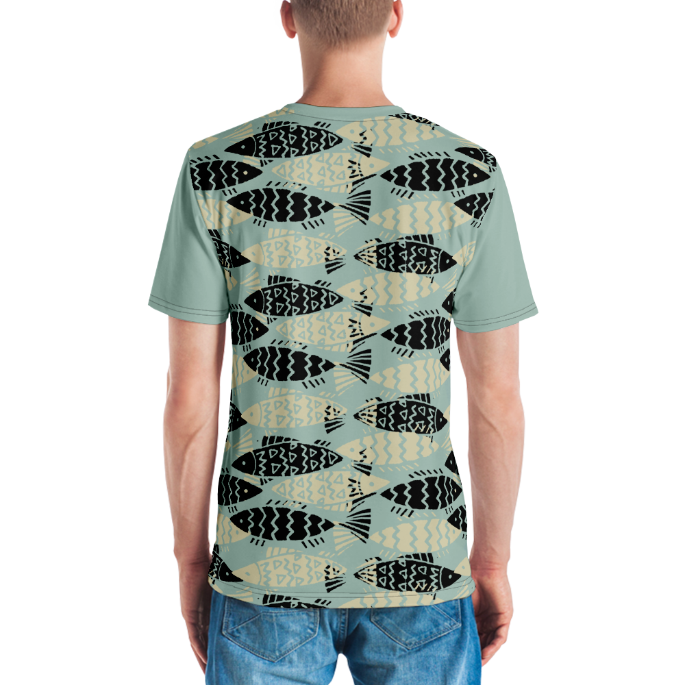 Fishing Day Men's T-shirt / Opal