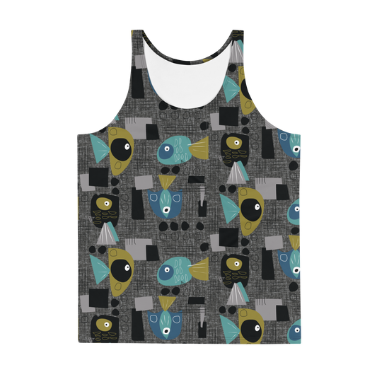 Fuuky Fish Unisex Tank Top