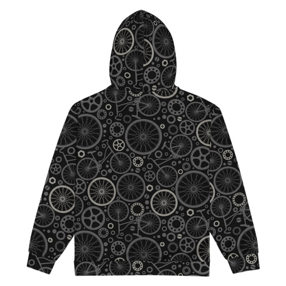 Bicycle Unisex zip hoodie
