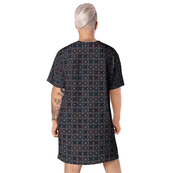 T-shirt dress Tic Tac Toe / Grid