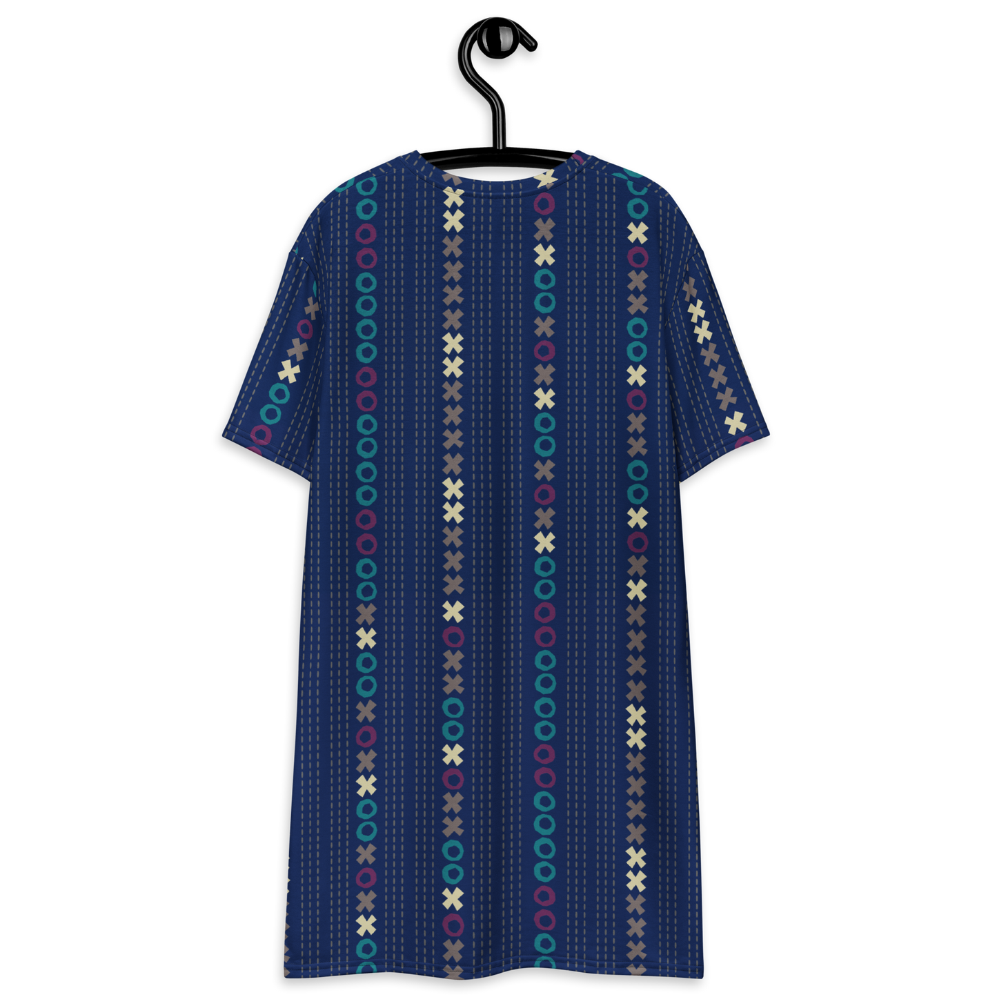 Tic Tac Toe Stripe Navy