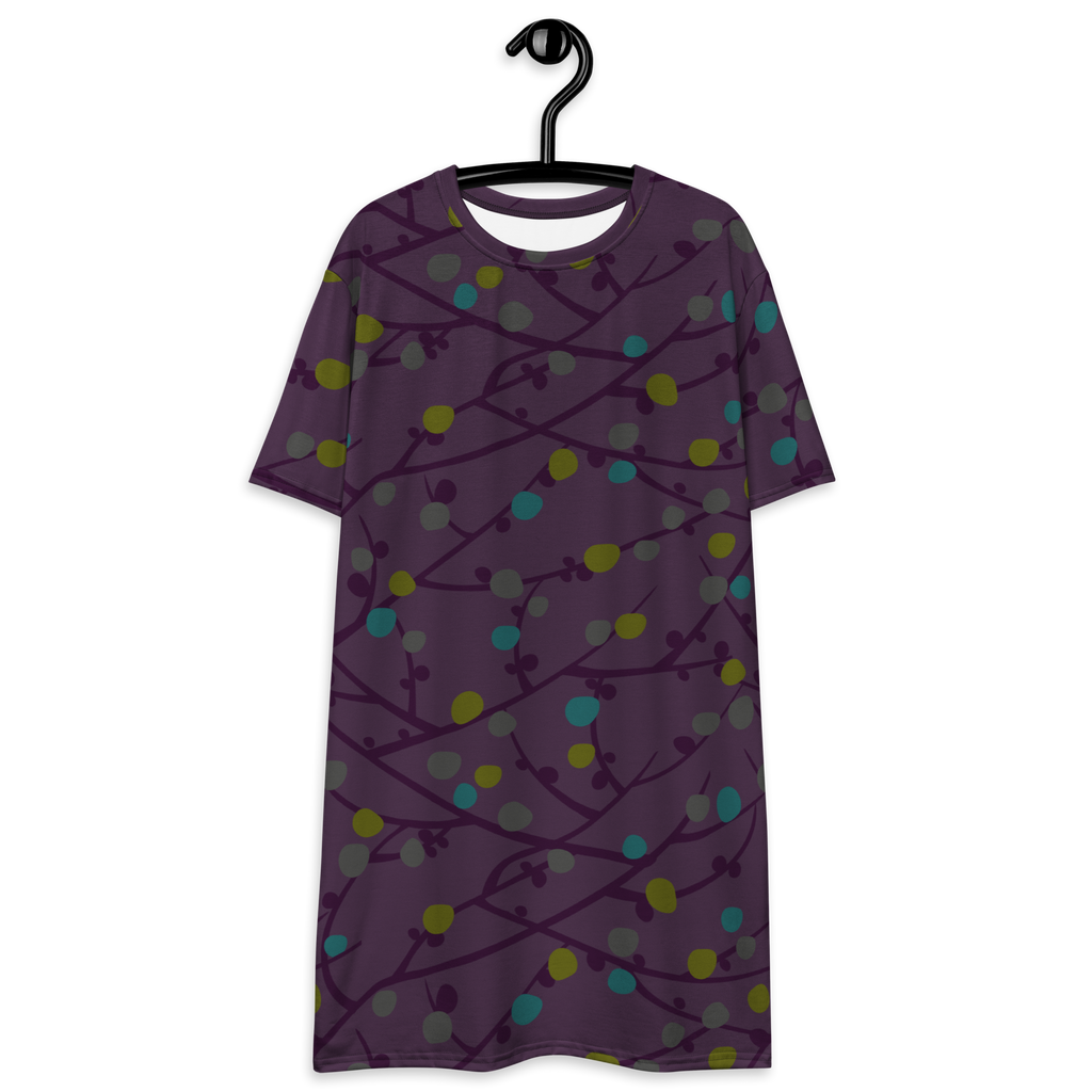 Annaluna T-shirt dress / Purple
