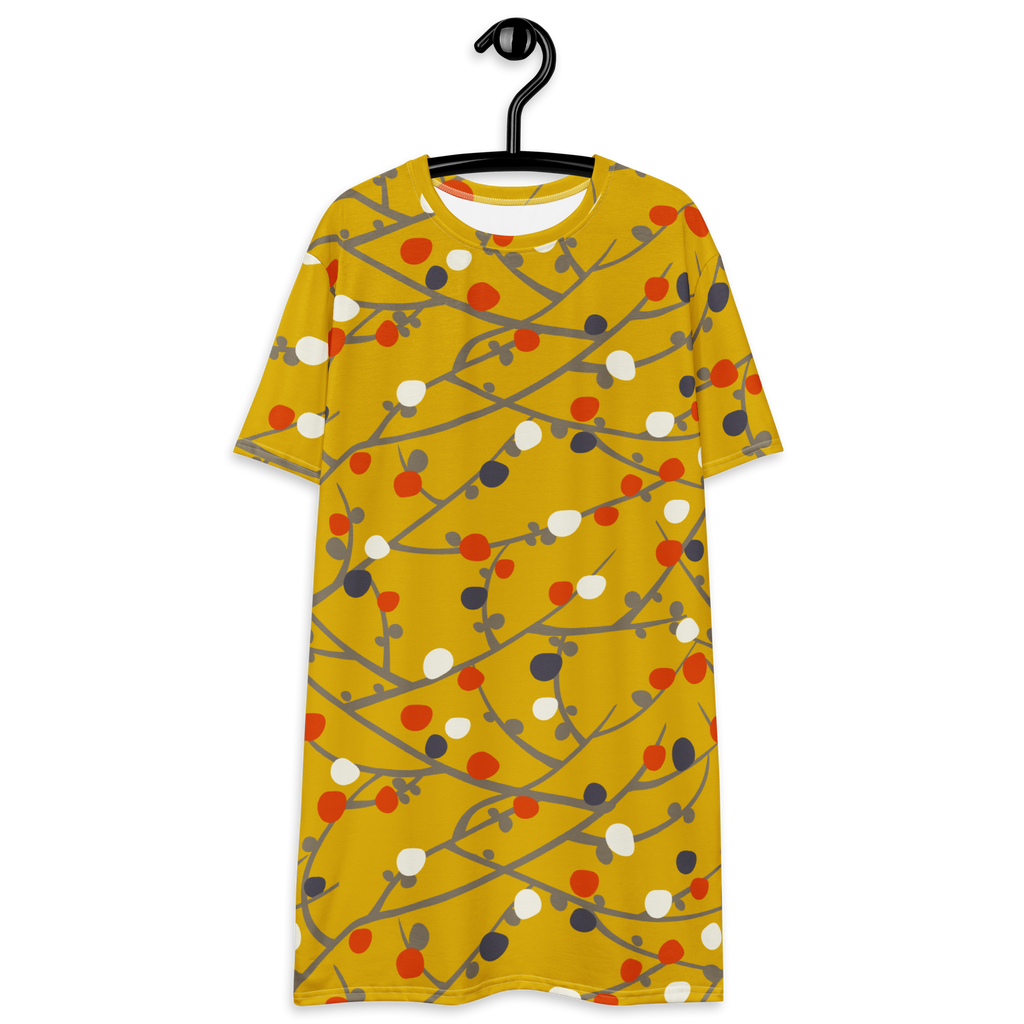 Annaluna T-shirt dress / Yellow