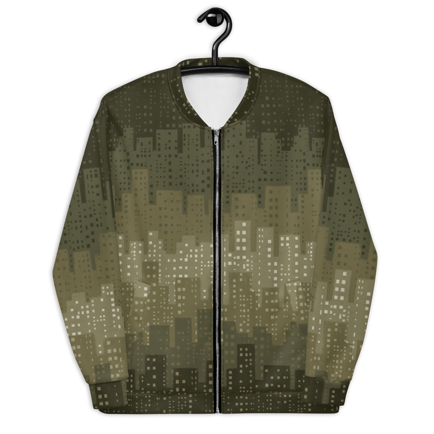 Cityscape Unisex Bomber Jacket