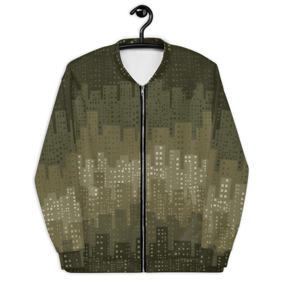 Cityscape Unisex Bomber Jacket