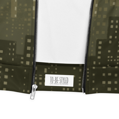 Cityscape Unisex Bomber Jacket