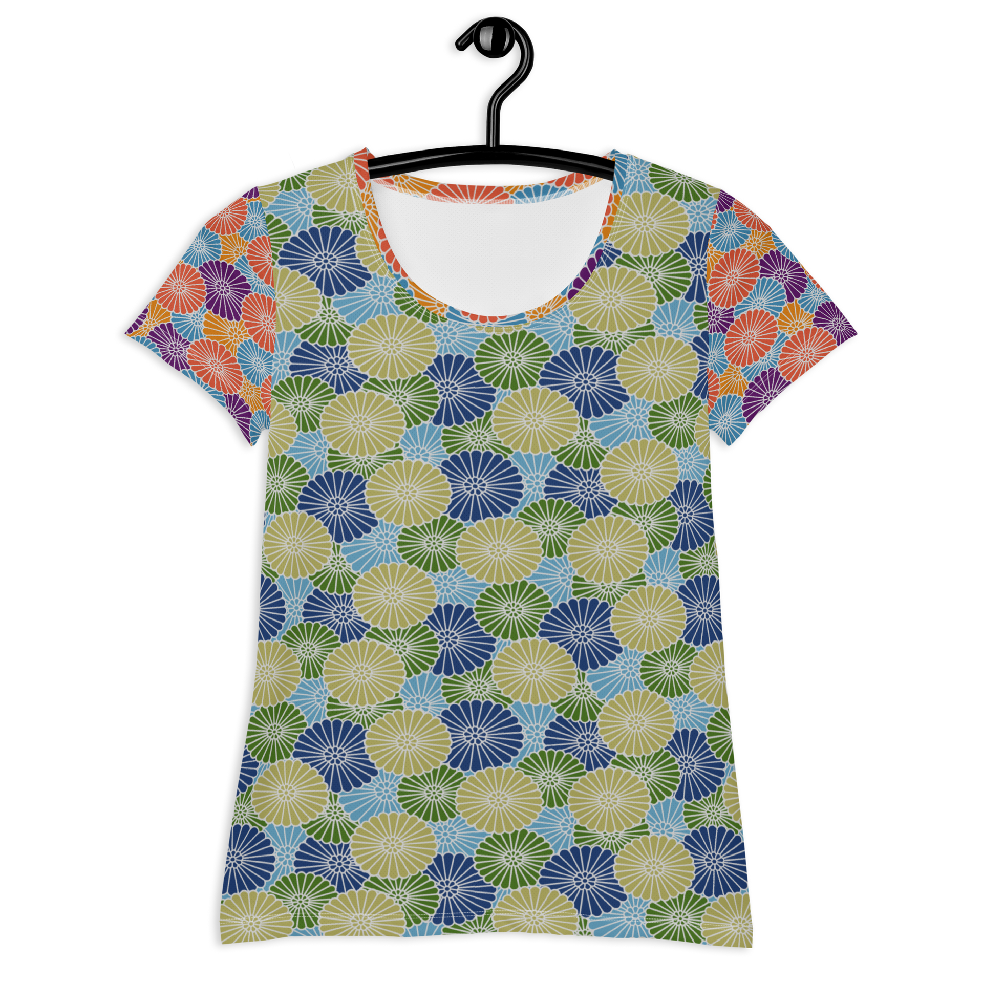 Mum Green Athletic T-shirt