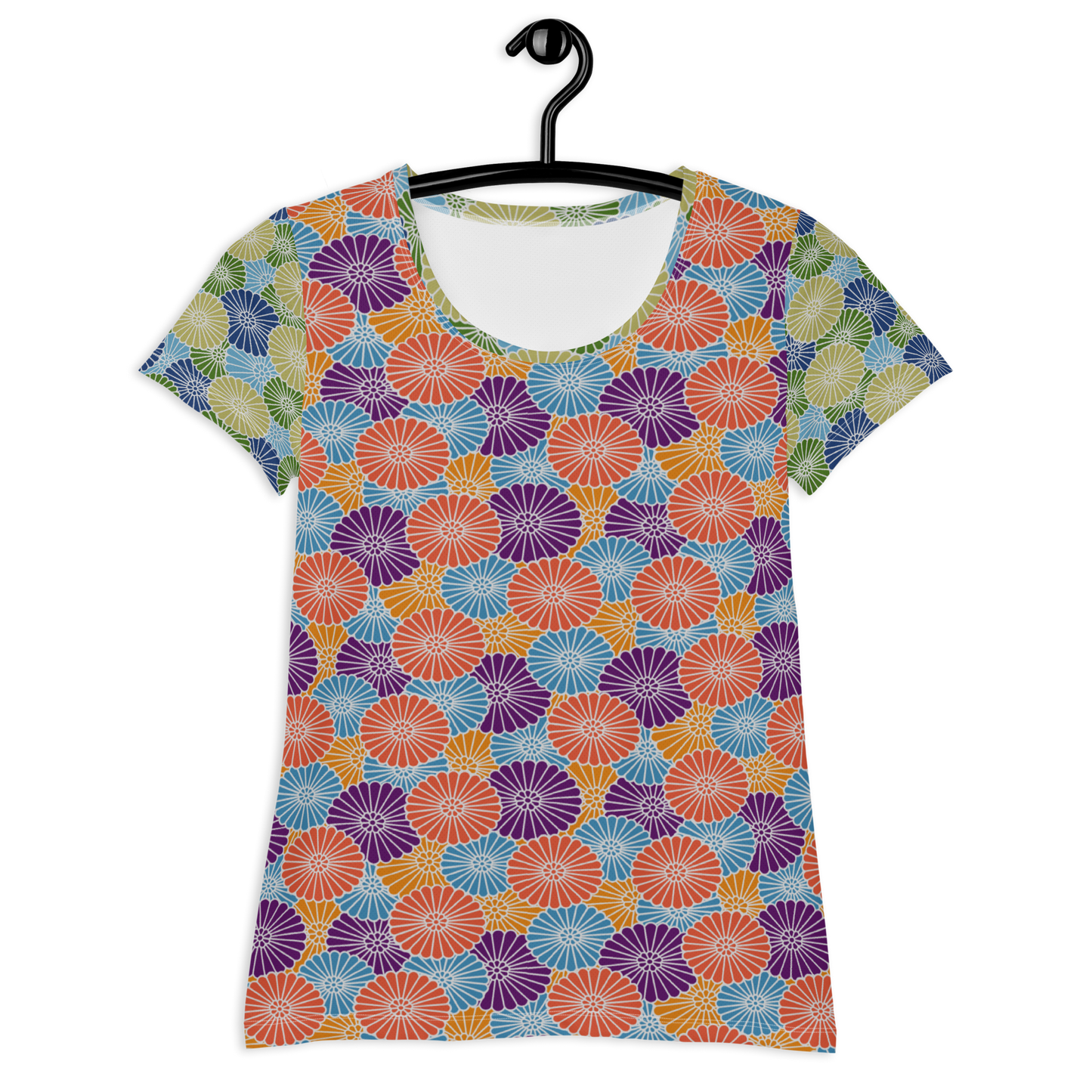 Mum Orange Athletic T-shirt