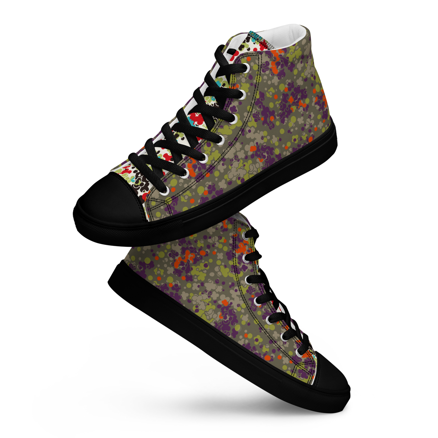 Gree-G high top canvas shoes