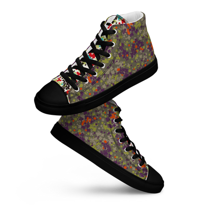 Gree-G high top canvas shoes
