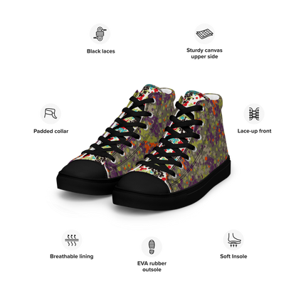 Gree-G high top canvas shoes