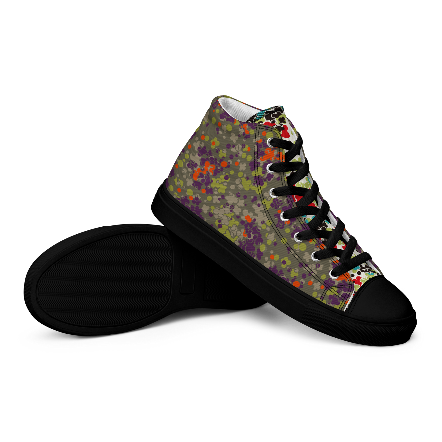 Gree-G high top canvas shoes