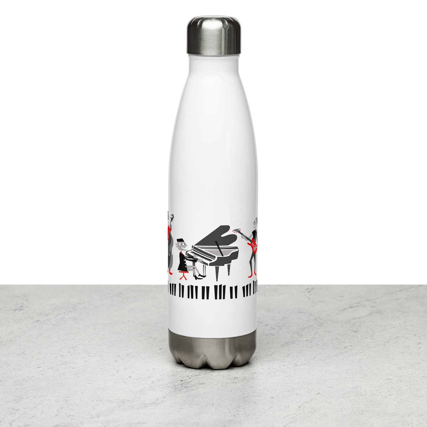 The band Stainless Steel Water Bottle