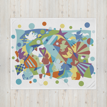 Under the Sea Throw Blanket