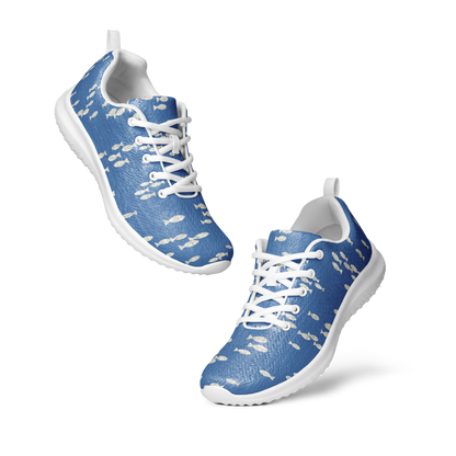 Little fish Blue women athletic shoes