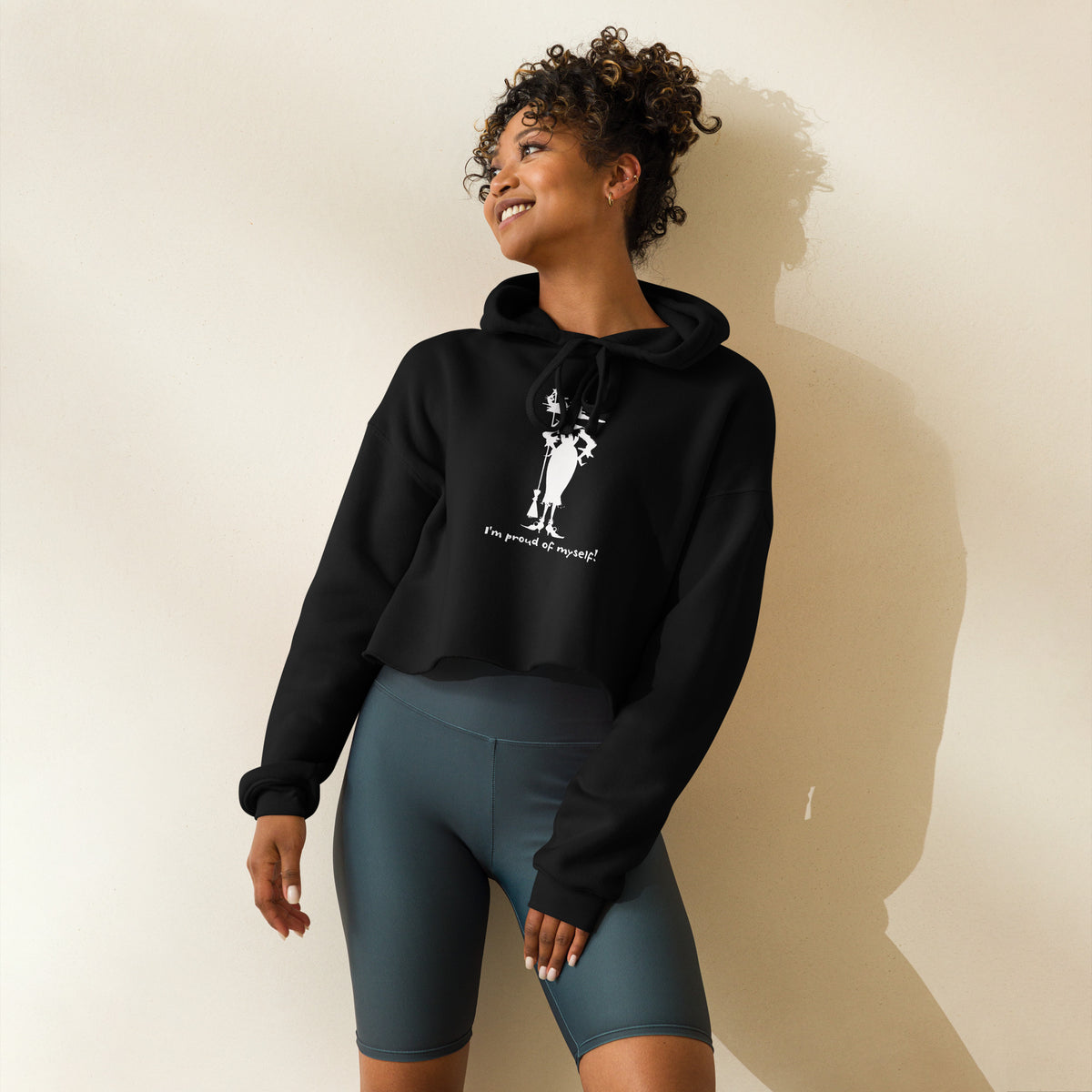 Inner Witch Crop Hoodies