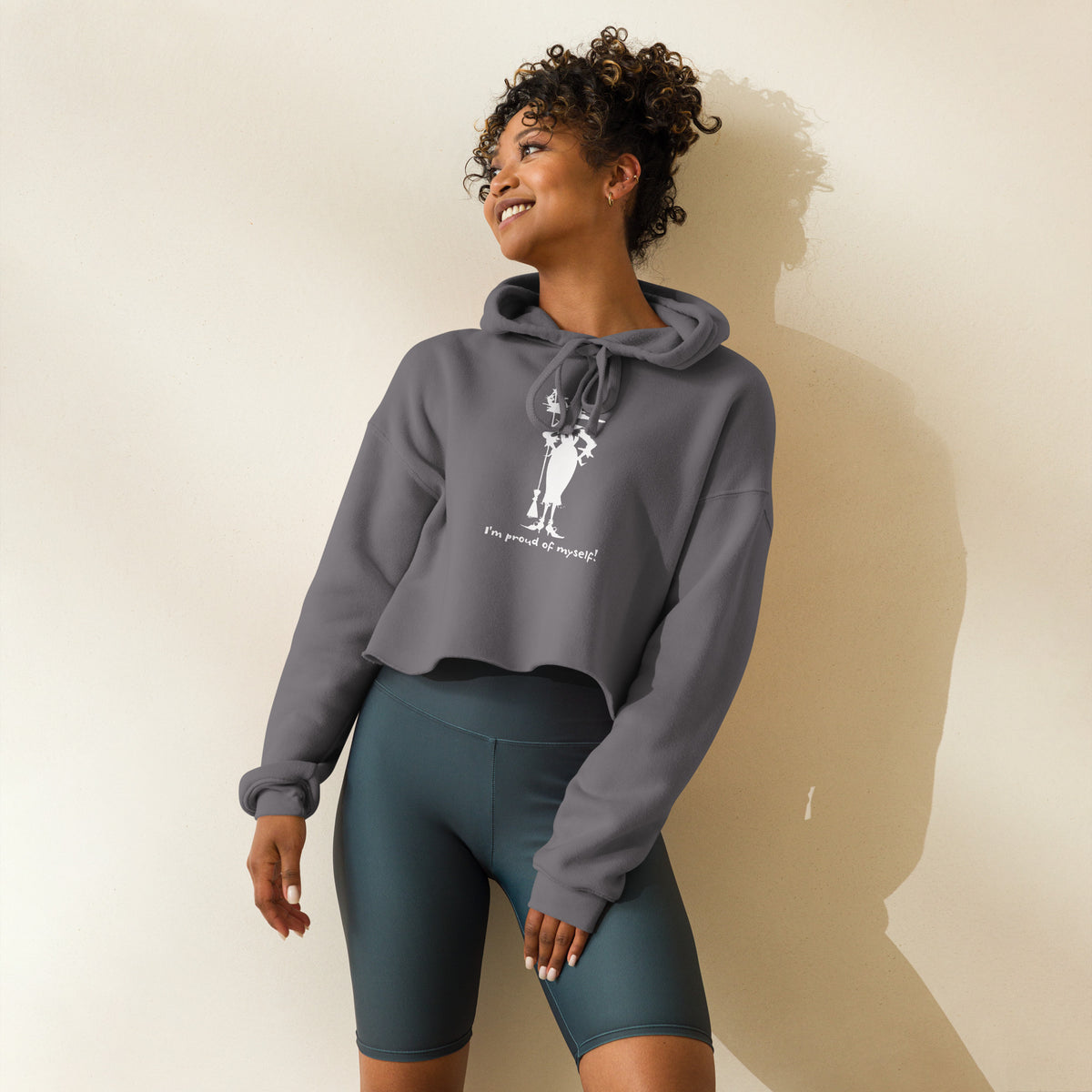 Inner Witch Crop Hoodies