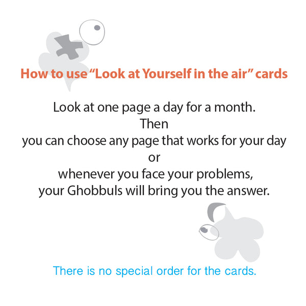 "Look at Yourself in the air" Deck of Cards