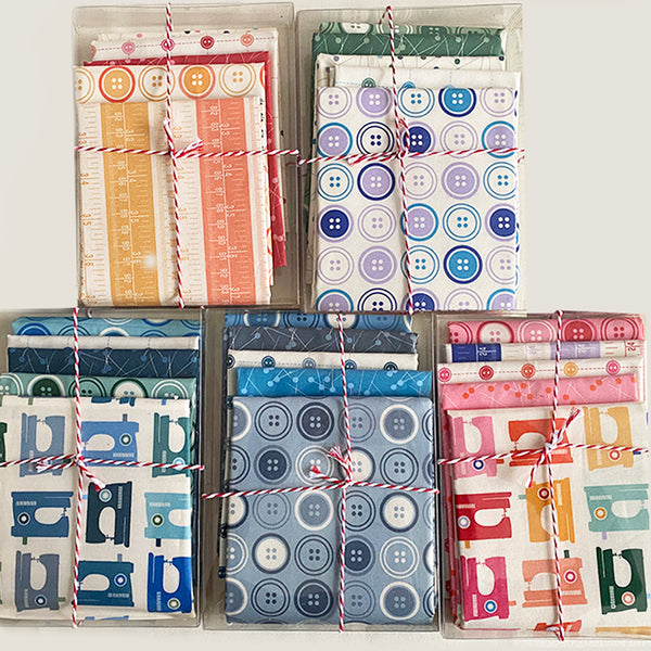 Five Fat Quarters in the Box - Sewing Mood